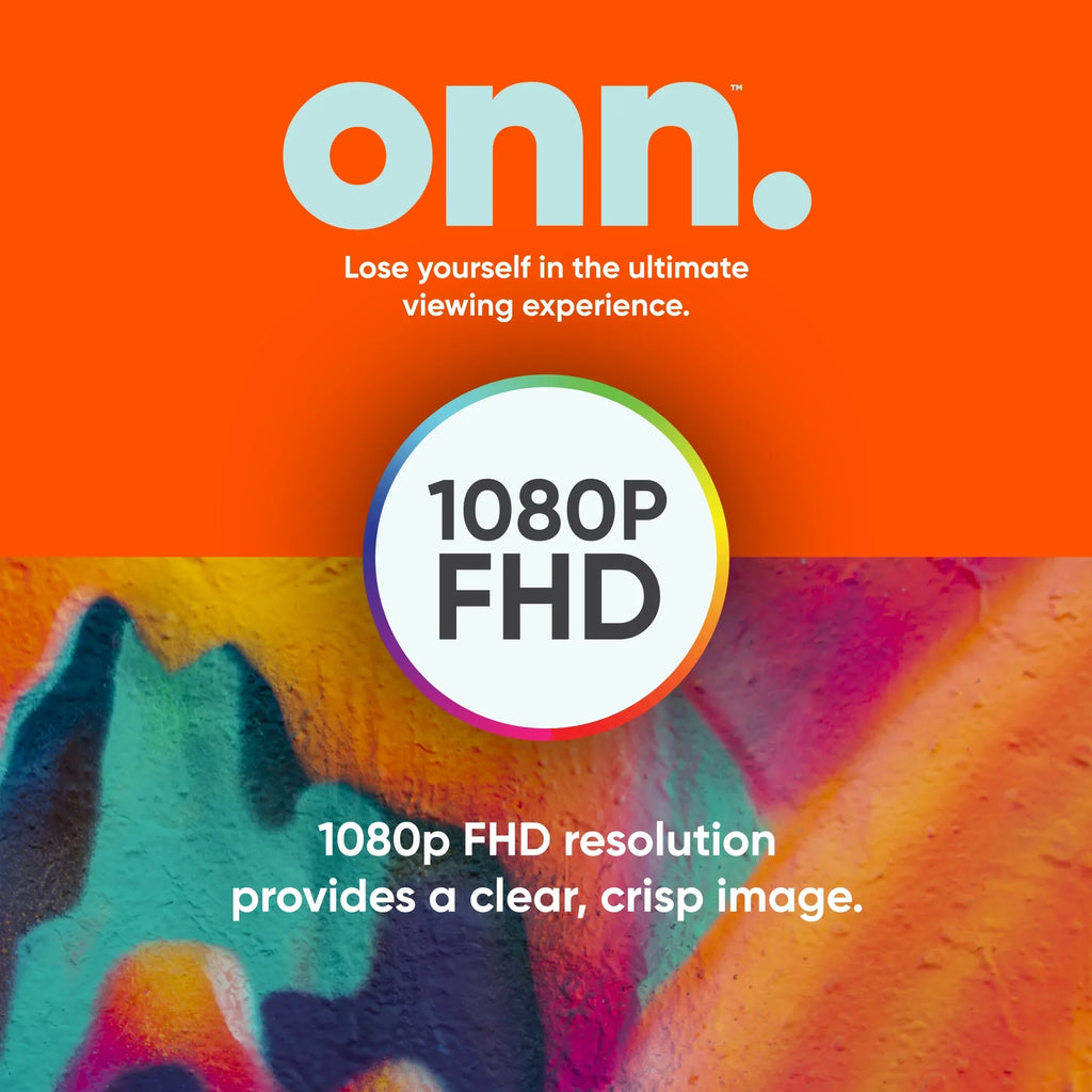 onn. 40” Class  (1080P)  Roku Smart  (100097810)