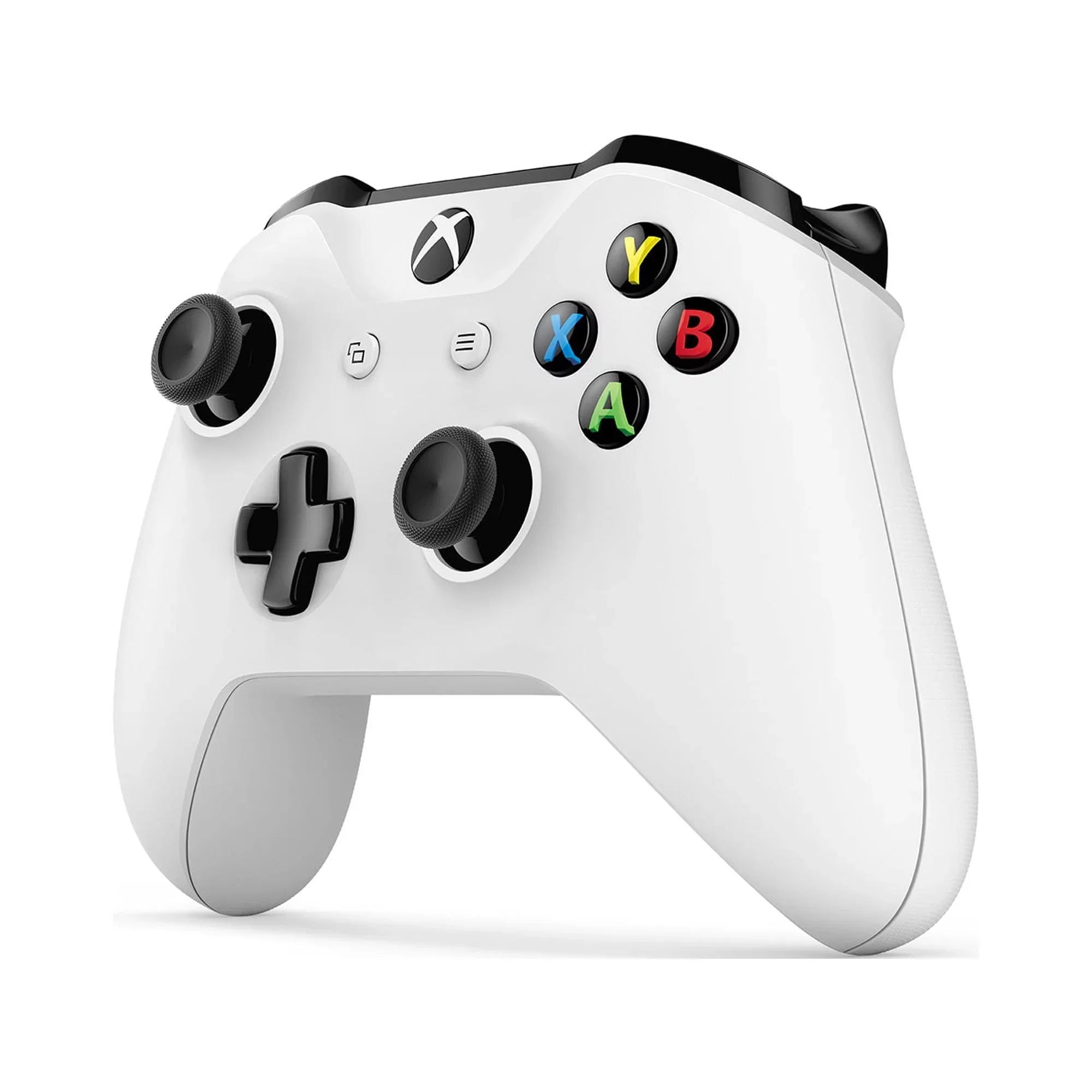 Restored Microsoft Xbox One S 500GB Console White Slim (Refurbished)