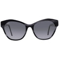 Maui Jim Kila Neutral Grey Browline Ladies Sunglasses GS819-02A 54