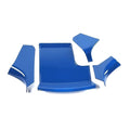 Teledu Blue  Center Console Gear Shift Storage Trim Panel