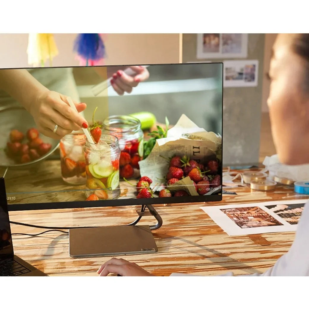Lenovo 66C1GCC3US Q27q-1L 27"    Monitor - Iron Gray