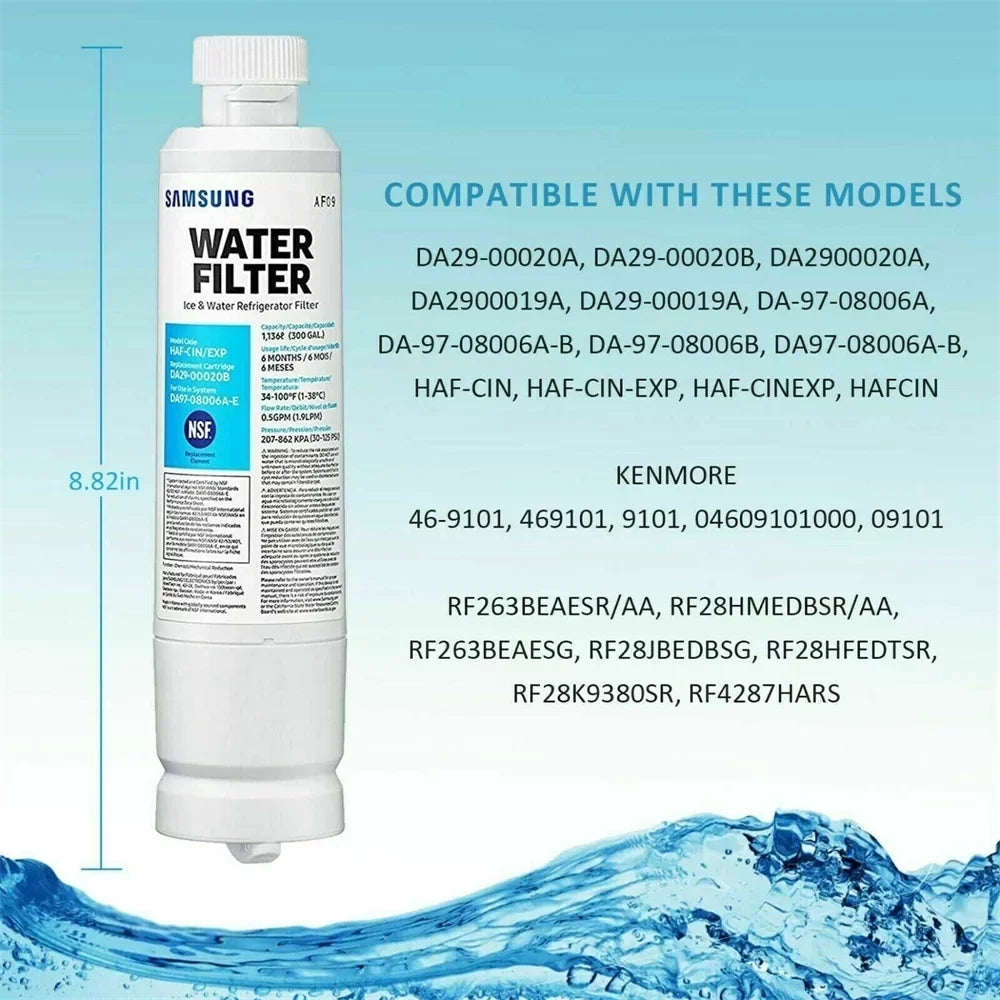 4 Pack DA29-00020B/ -/ Replacement Refrigerator Water Filter