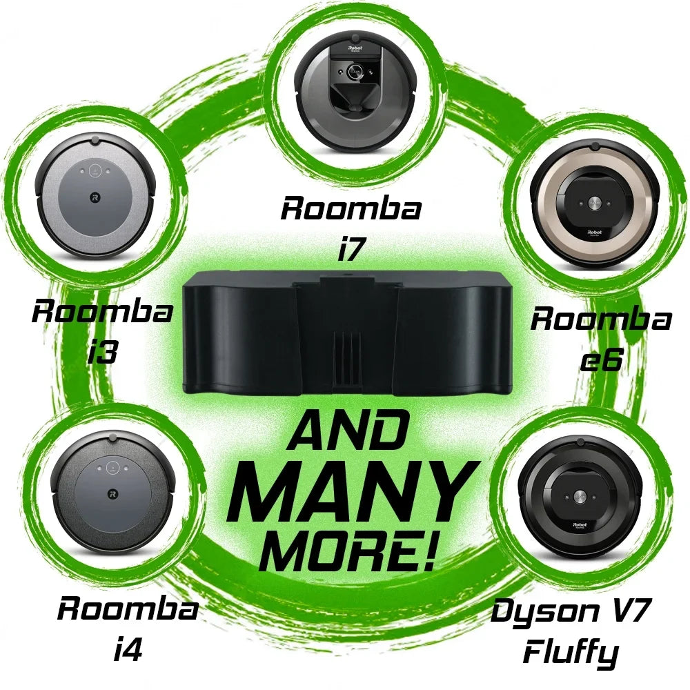 Banshee -IRB730VX-01 -D1 Battery for iRobot Roomba i7 Roomba i7+ Roomba e5 7150 Roomba 7550 New