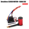 Pristin ,3800KV Motor Car S3660 1/8/ 1/10 Waterproof Motor  Speed Waterproof   Combo Set 1/14 car Combo Set 1/8/ Motor 1/14 Car Motor 1/14 Motor  Combo