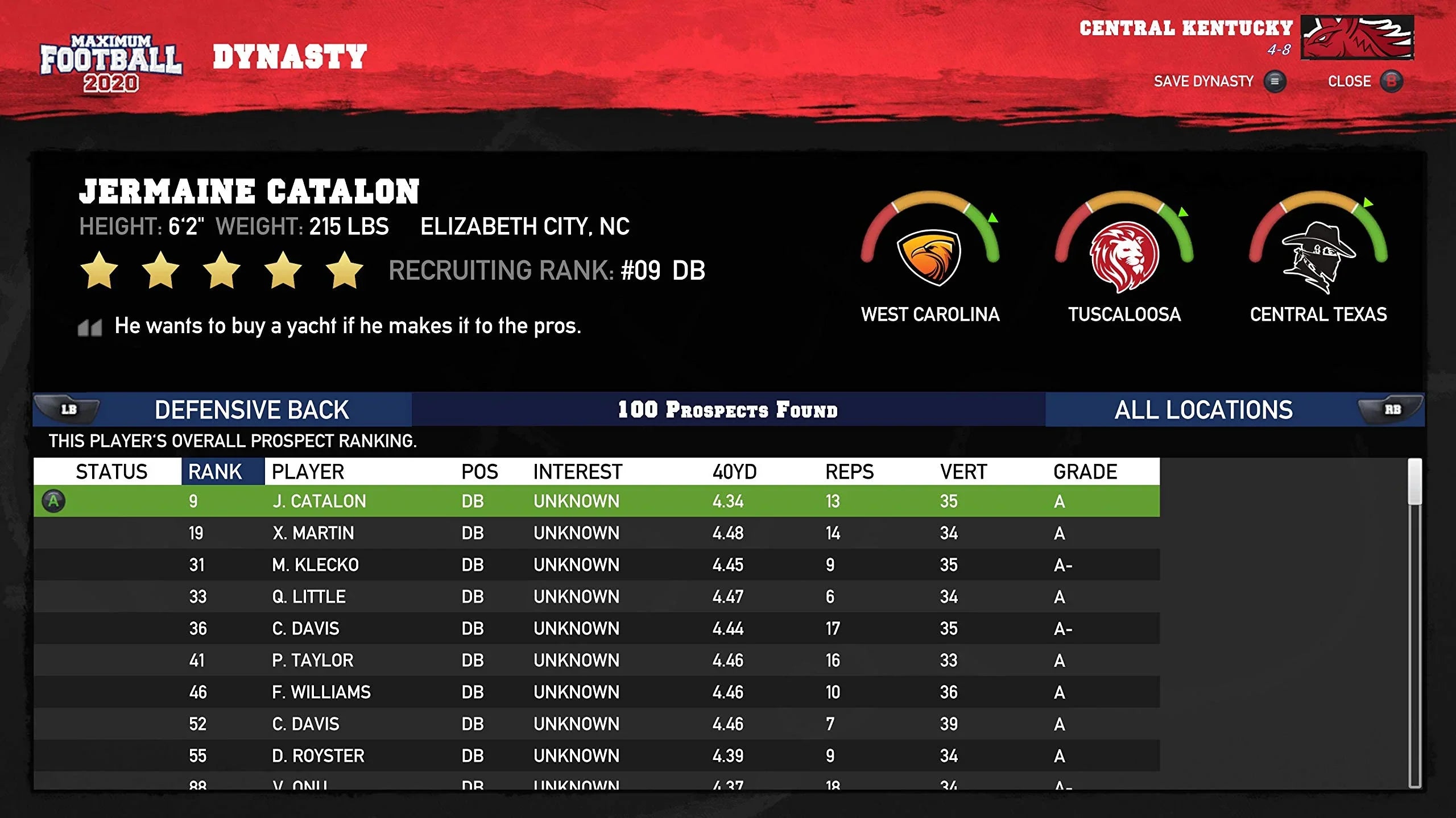 Doug Flutie's Maximum Football 2020 for PlayStation 4