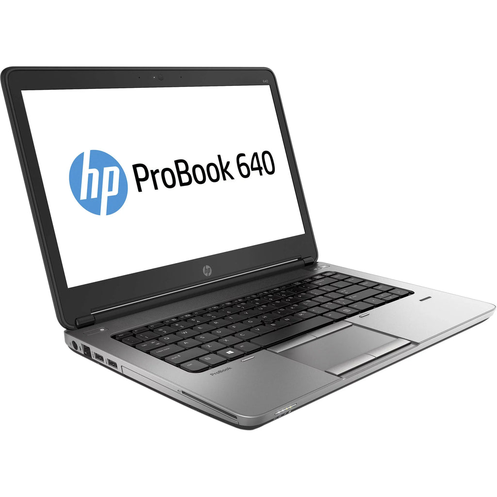 Hp Probook 640 G1 Laptop Intel Core i5 2.60 GHz 8GB Ram 500GB Windows 10 Pro - Scratch & Dent