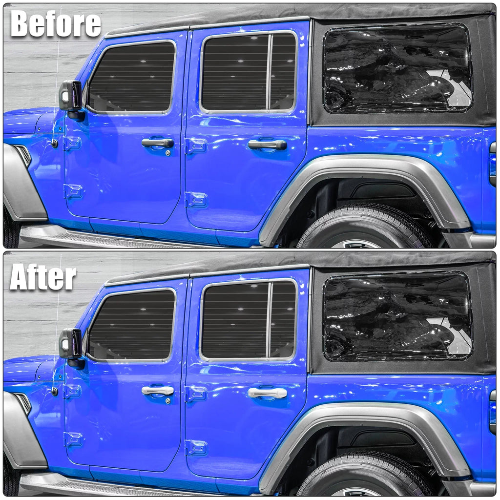 Silver Tone Door Handle Trim Cover Kit and Tailgate Handle Cover for Jeep Wrangler    2 & 4 Doors 2018-2021