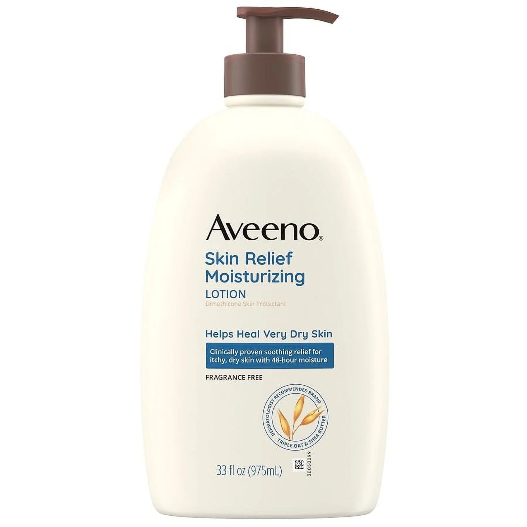 Aveeno Skin Relief Moisturizing Lotion for Very Dry Skin Fragrance-Free 33.0 fl oz