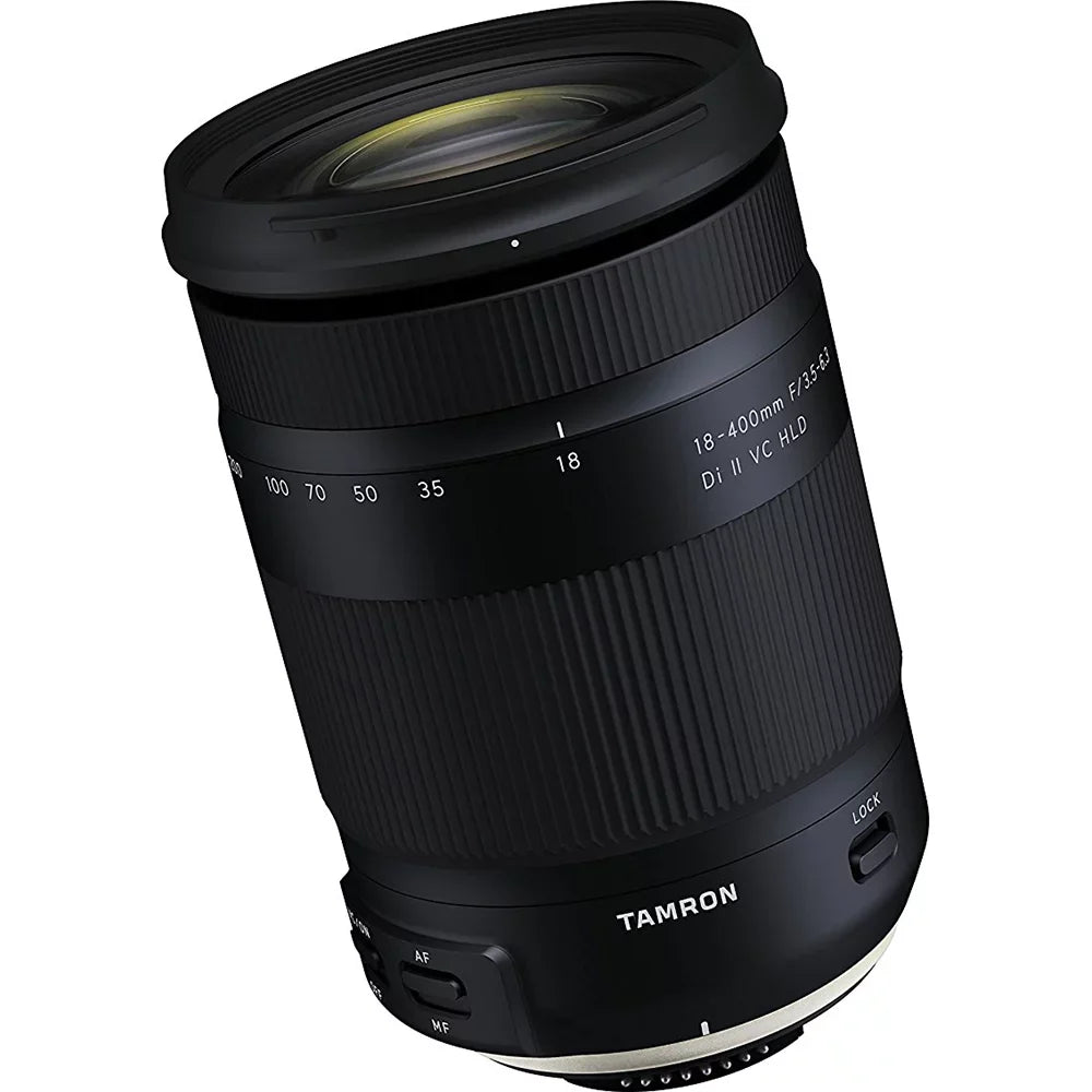 Tamron 18-400mm f/3.5-6.3 Di    All-In-One Zoom Lens for Nikon Mount with 72mm Filter Sets Plus 64GB Accessories Bundle
