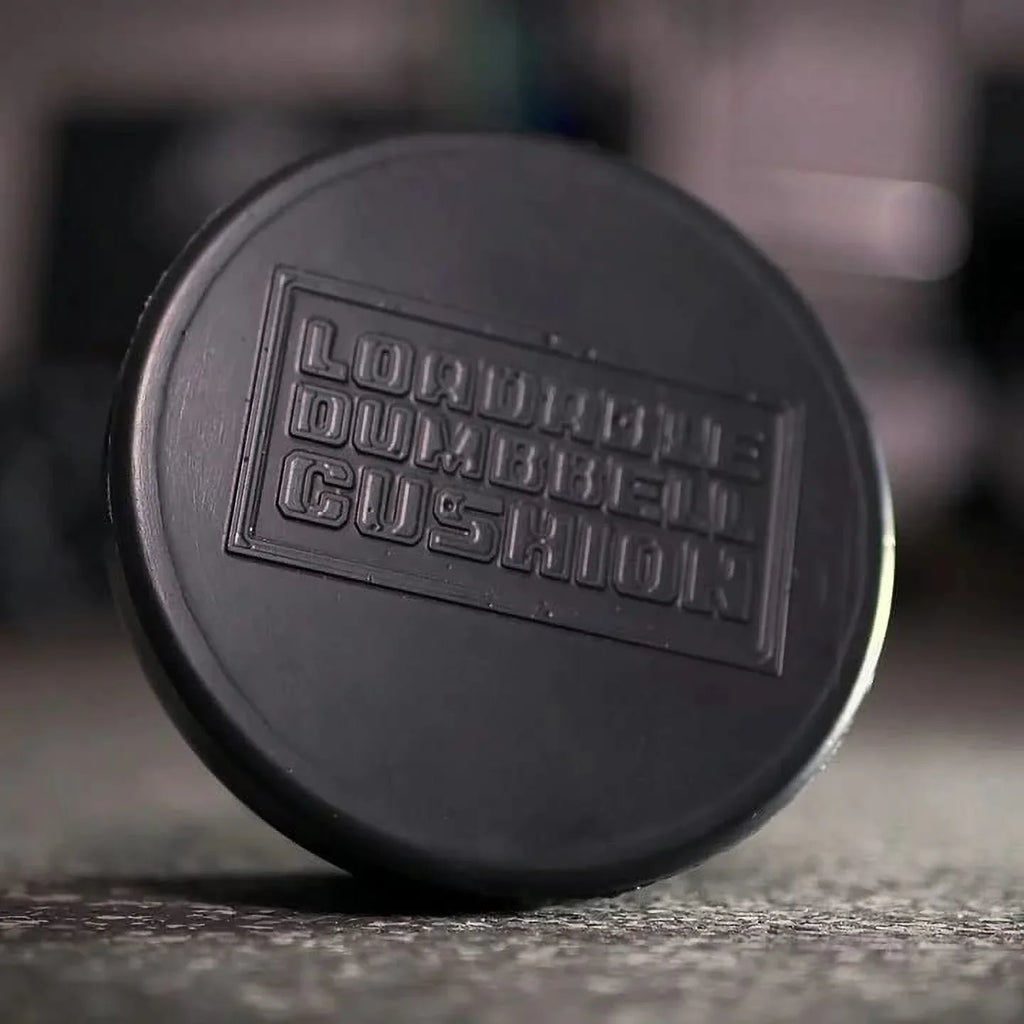 Loadable Dumbbell Cushions padded protection for weightlifting strength gain in gym or at home