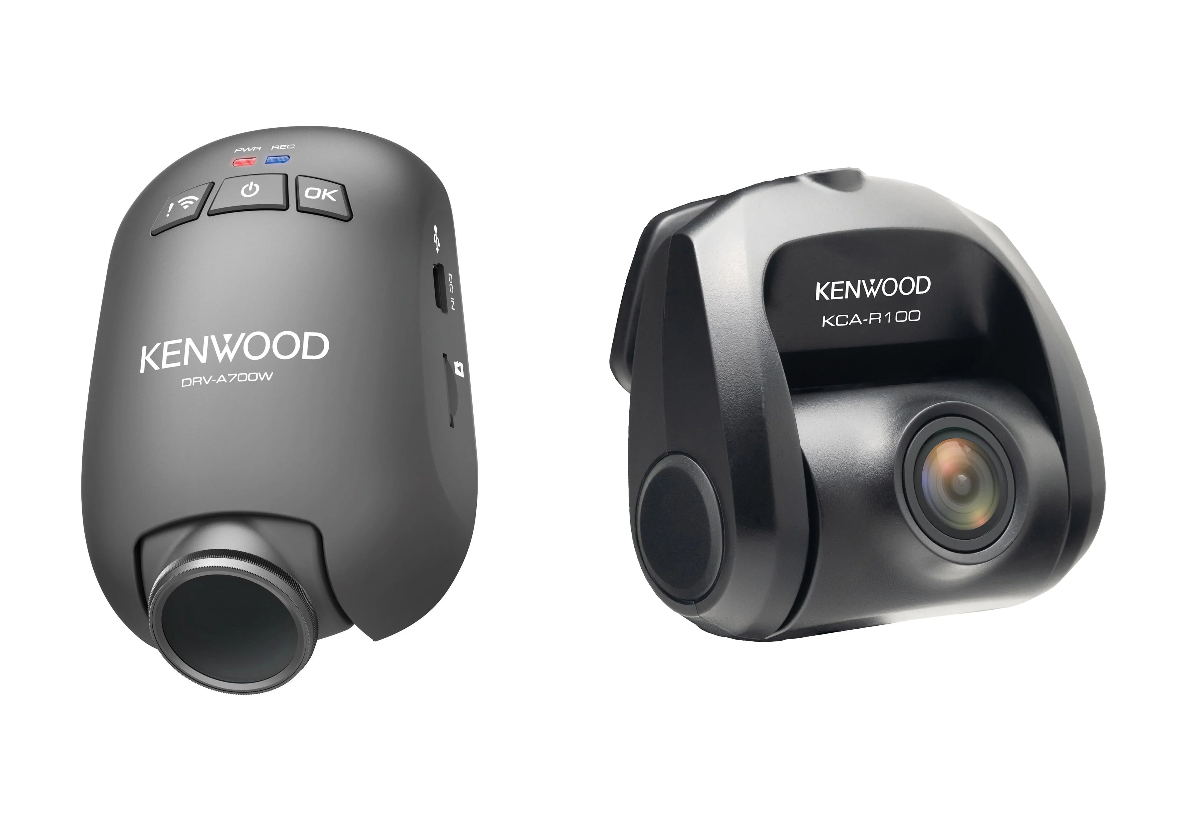 Kenwood -A700WDP Wide Quad  Front Camera w/ 1080P Rear Camera System