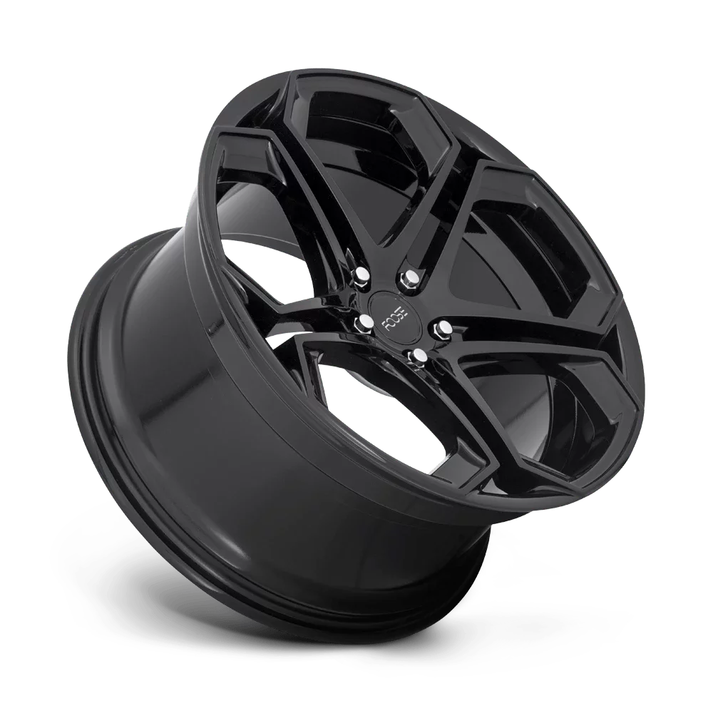 Foose 1PC Aluminum Rim F169  20X9in Gloss Black Finish, F169209031+38