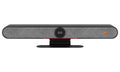 Intelligent 4K  All-In-One Auto Tracking Video Bar with /-C and 20W Speakers/6- Microphones (Black)