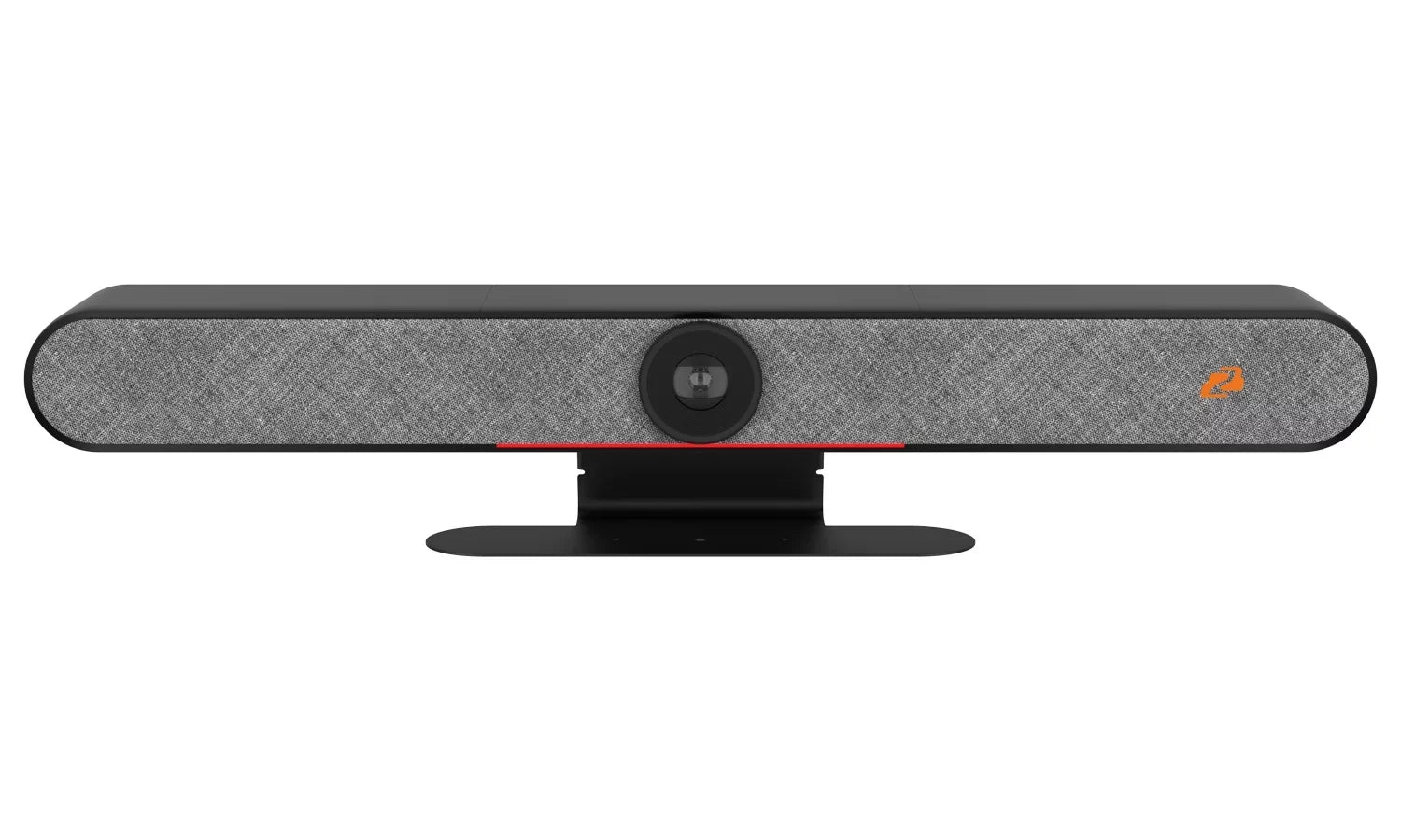 Intelligent 4K  All-In-One Auto Tracking Video Bar with /-C and 20W Speakers/6- Microphones (Black)