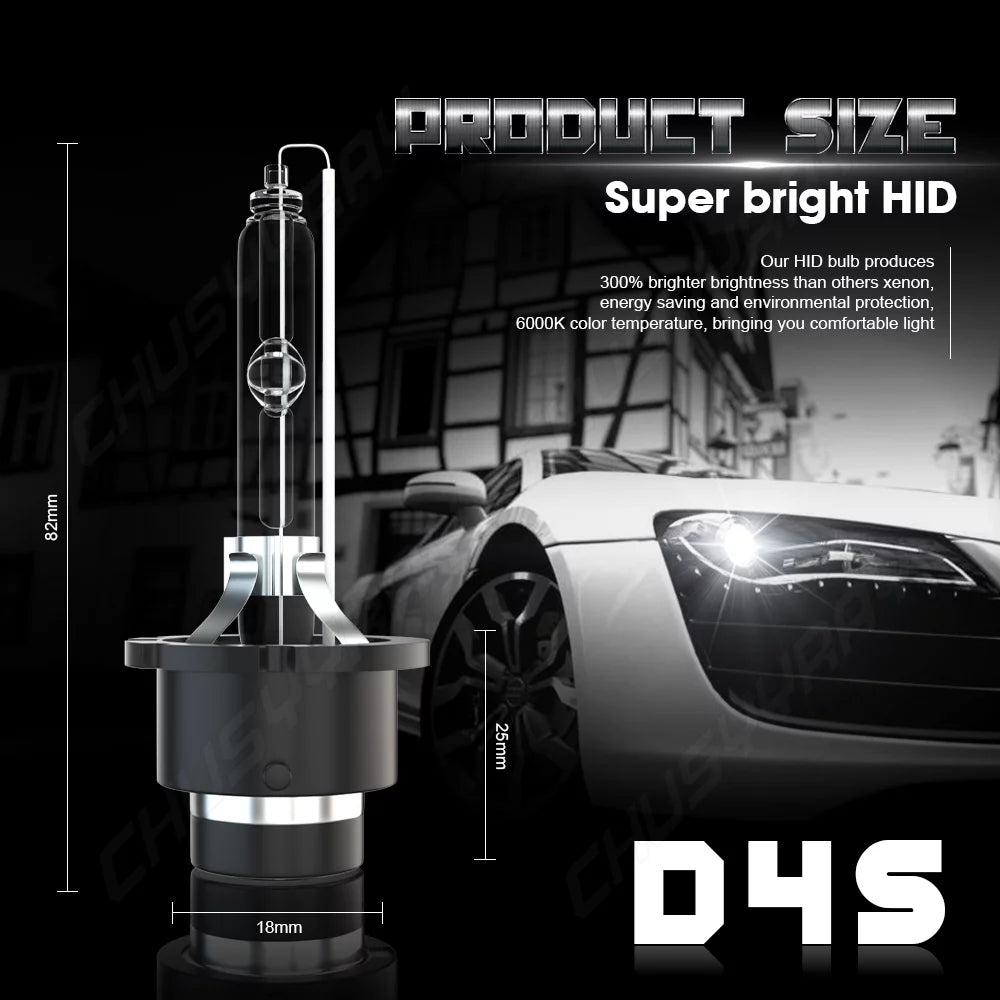 6pcs 9005 D4S   Headlight High&Low Beam + 9145 Fog Light Bulbs Kit For Lexus ES350 2007-12