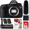 Canon  5DS 50.6MP Digital  Camera (Body Only) + Tascam -10SG Audio Recorder & Microphone Kit