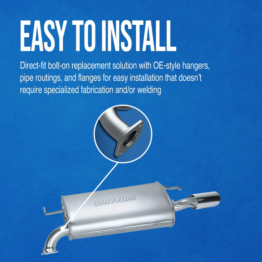 Walker Exhaust Quiet-Flow  21357 Exhaust Muffler Fits select: 1996-2000