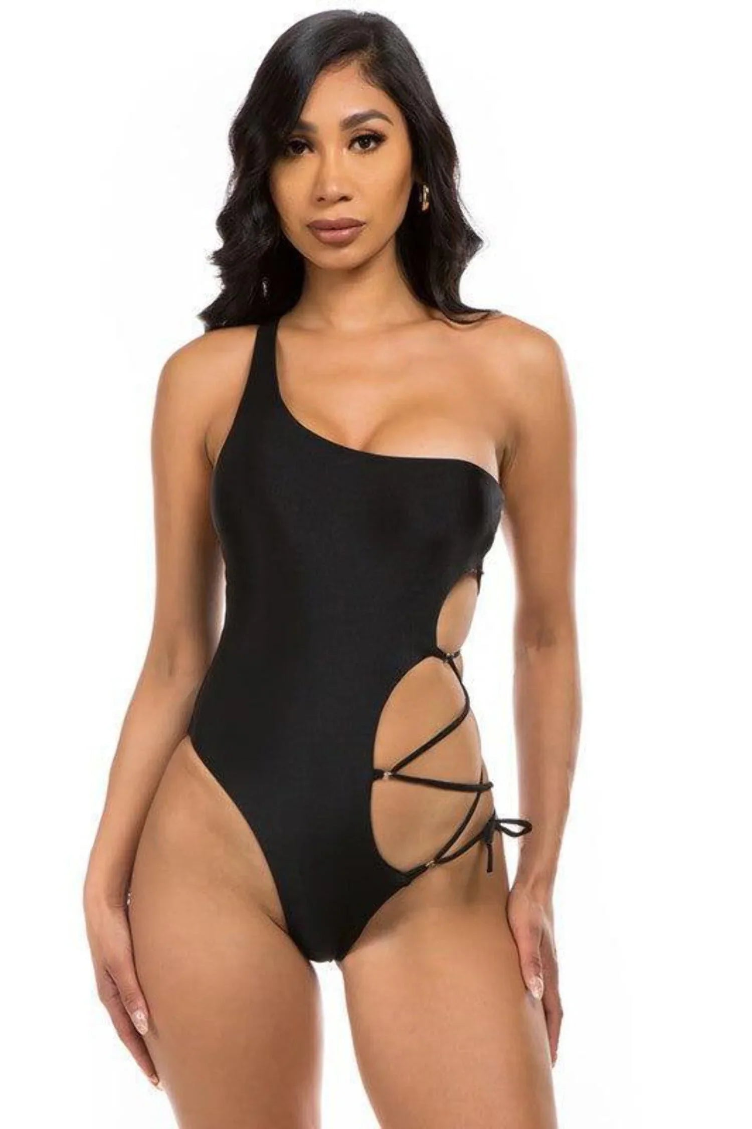 One Piece Sexy Cut Out Bathing Suit