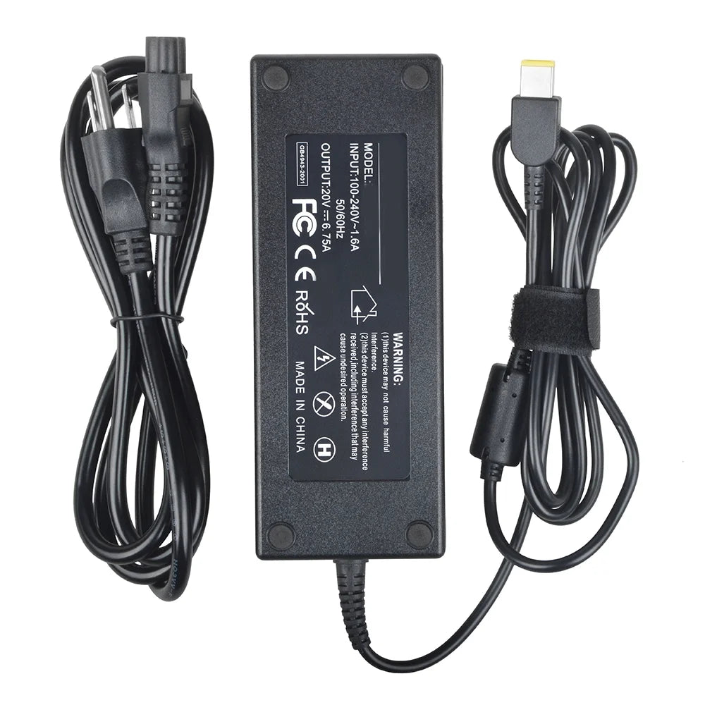 '-Geek 135W  Power Supply Adapter Charger for Lenovo Y40-70 Y50-70 Y50-80 Mains