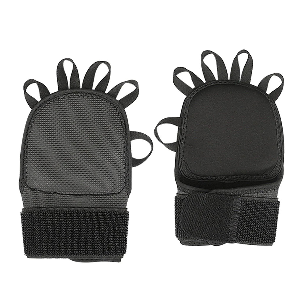 Tnarru 5xGymnastics Hand Grips Power Lifting Grips for Shrugs Deadlifting Kettlebells