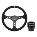 Tusk Steering Wheel Hub with Pro Armor Steering Wheel Top Marker Suede Steering Wheel For Polaris  800  2010-2012,2014