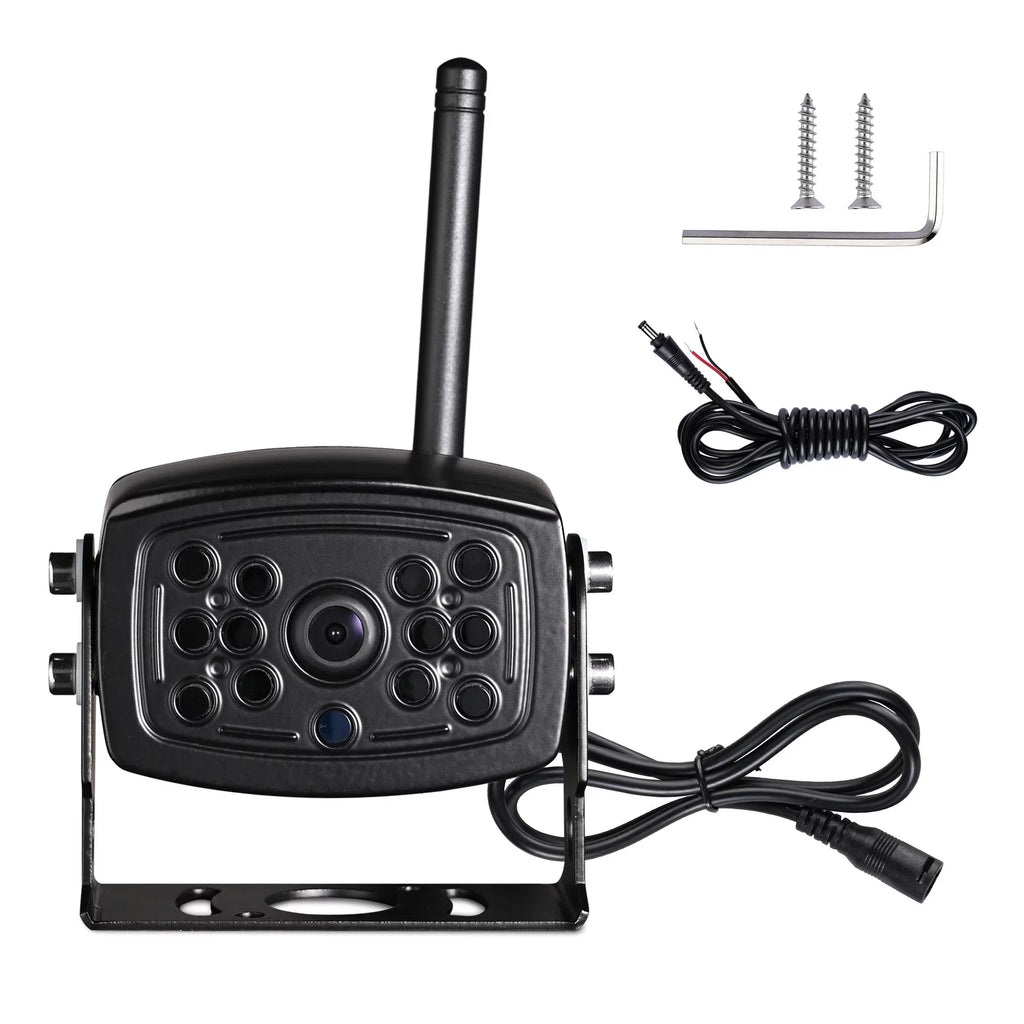 Yescom Wireless Backup Camera WiFi Rear View Waterproof Wide Angle Digital Signal for Trailer Truck  Camper Compatible with iPhone Android