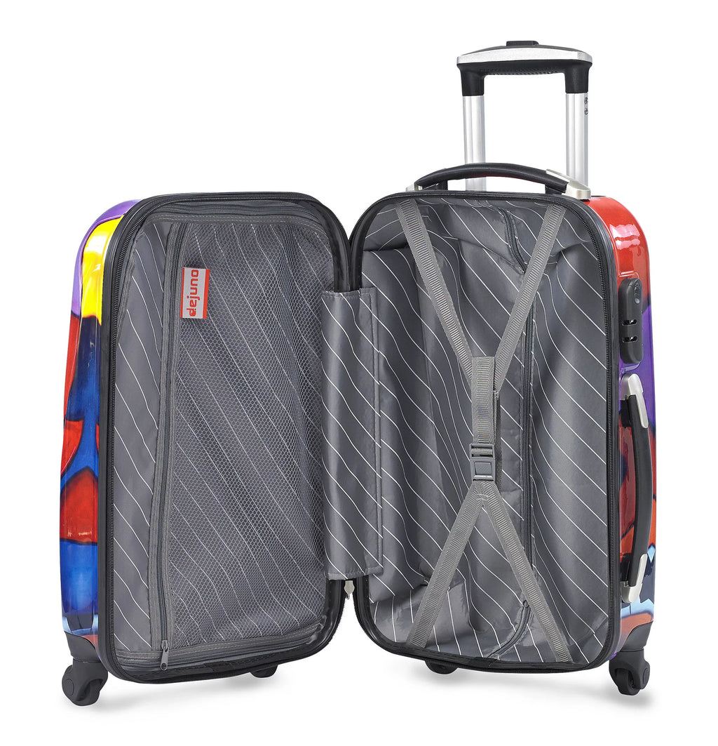 Dejuno 3-Piece Lightweight Hardside Spinner Upright Luggage Set - Jazz