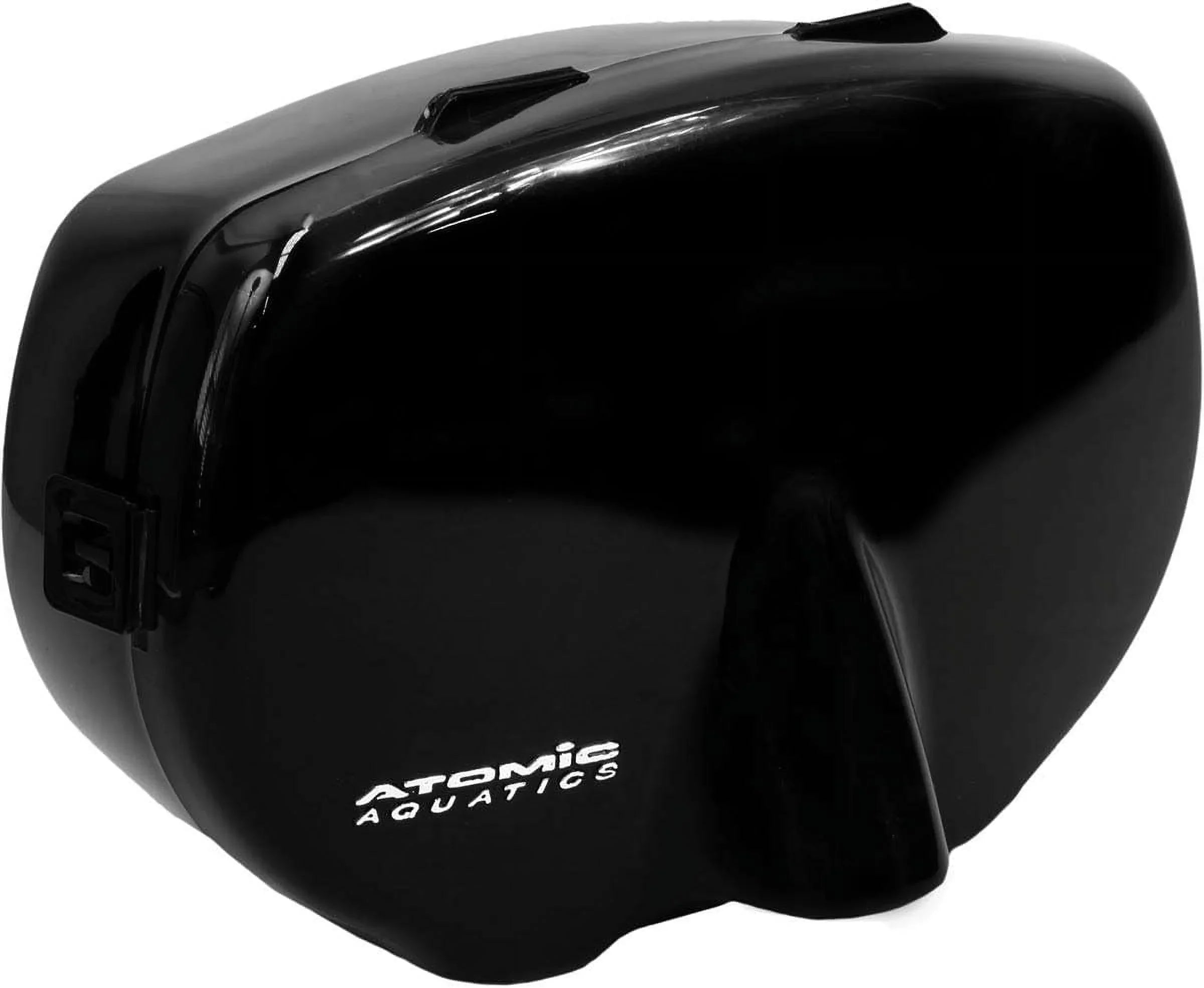 Aquatics Diving Frameless Mask, Black/Purple, Medium Fit