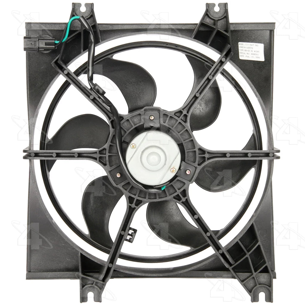 Four Seasons 75382 Cooling Fan Assembly Fits select: 2000-2006