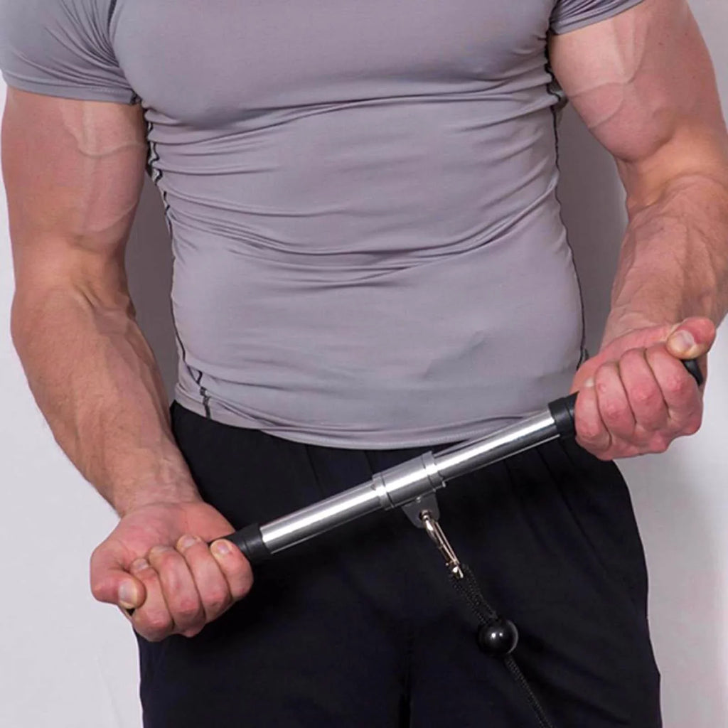 Pull Down Bar Cable Machine Attachment  Pulldown Bar for Muscle Training