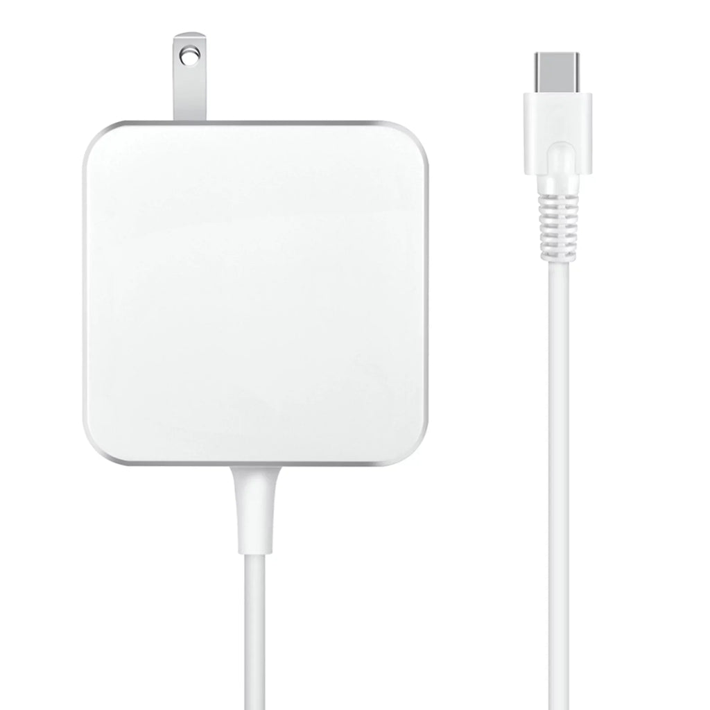 Compatible White 45W  Adapter Charger Power -C Cord Replacement for  Latitude 7285 7390 2-in-1