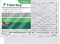 Filterbuy 10x25x4  8 Pleated   Furnace Air Filters (2-Pack)