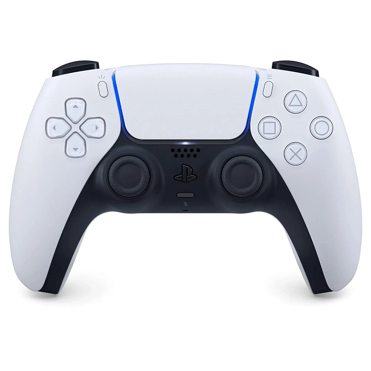 Sony Playstation 5 Disc Version (Sony PS5 Disc) with White Extra Controller,  The Show 21 and Microfiber Cleaning Cloth Bundle