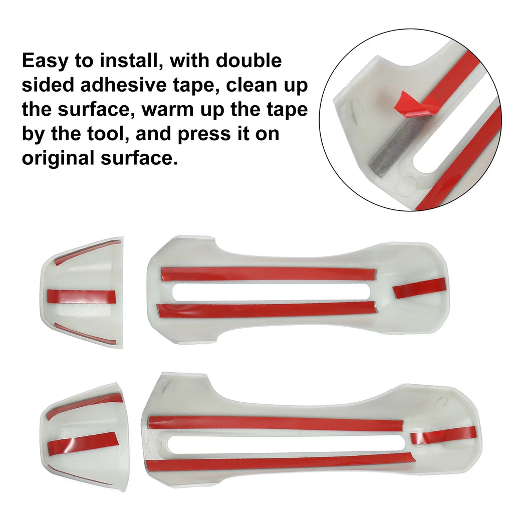 Silver Tone Door Handle Trim Cover Kit and Tailgate Handle Cover for Jeep Wrangler    2 & 4 Doors 2018-2021