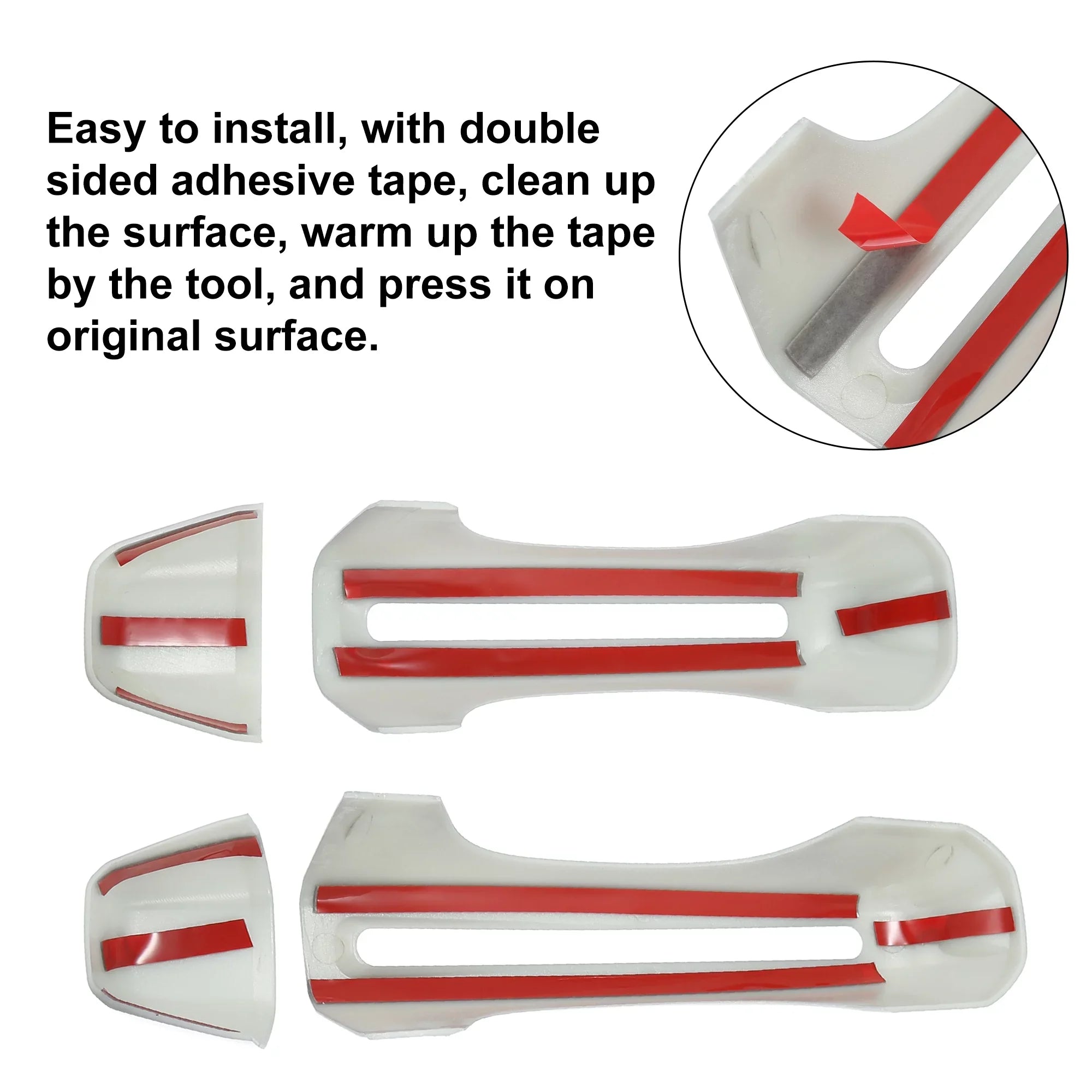 Silver Tone Door Handle Trim Cover Kit and Tailgate Handle Cover for Jeep Wrangler    2 & 4 Doors 2018-2021