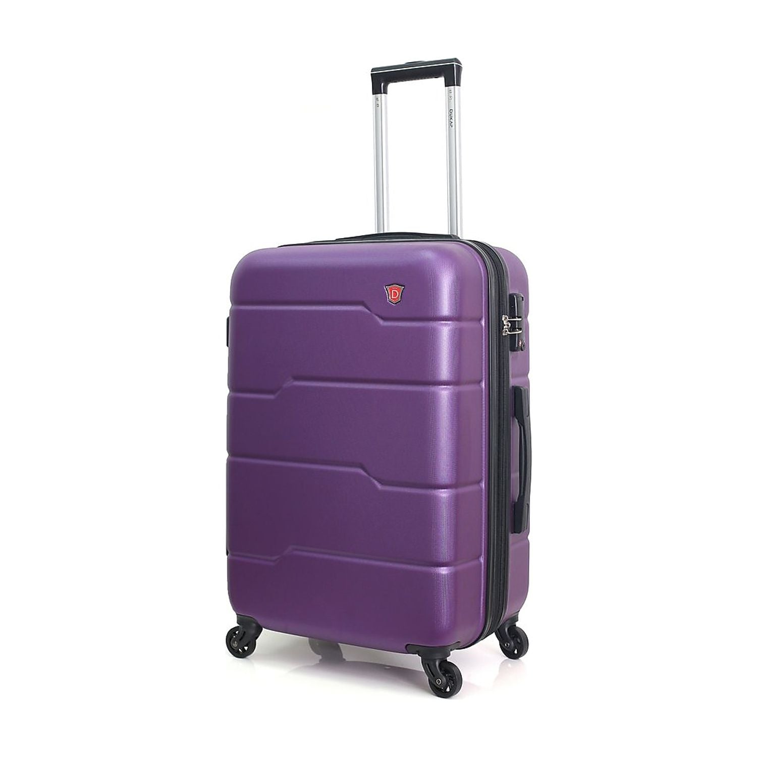 Plastic Carry-On Luggage Purple (DKROD00S-)