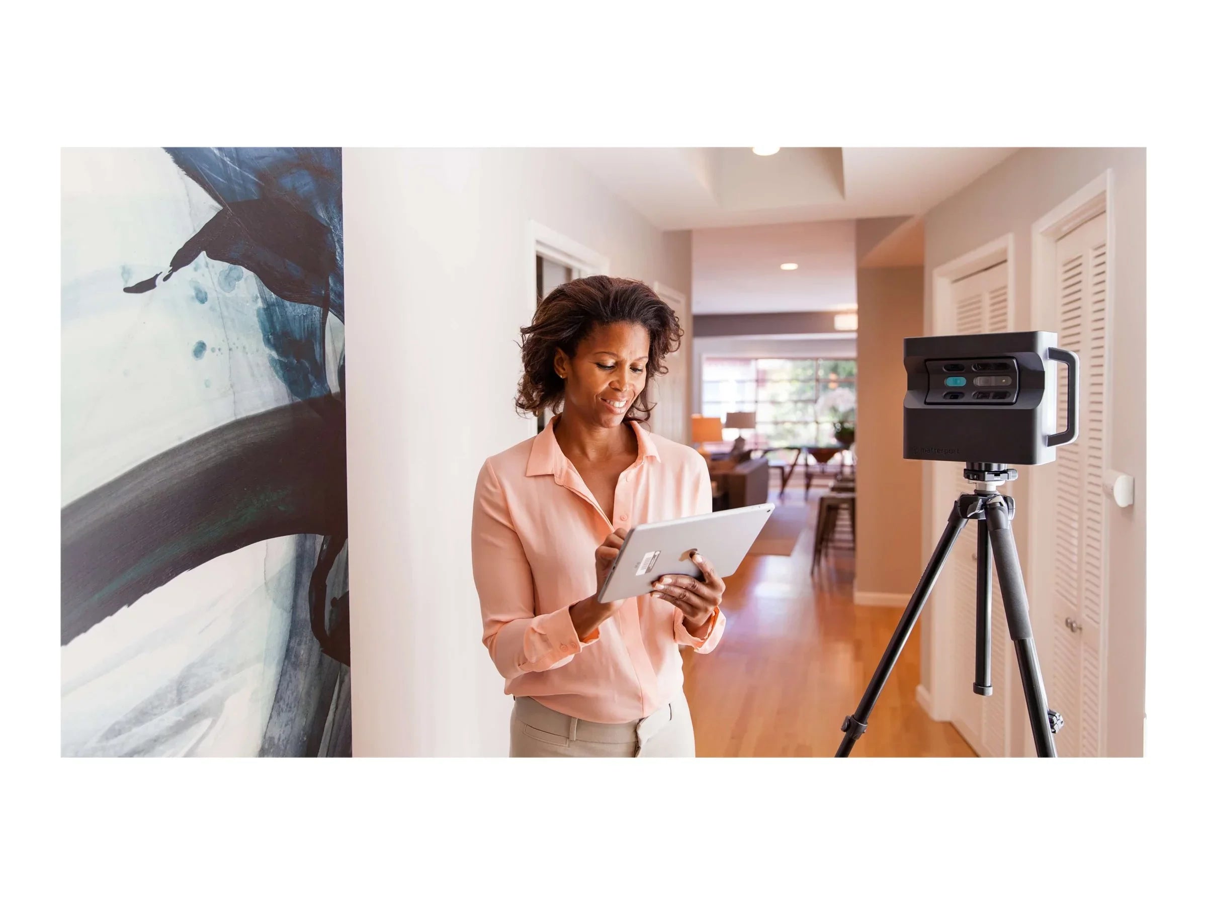 Matterport Pro2 - 3D camera - 3D - color - 134.2  - wireless - Wi-Fi