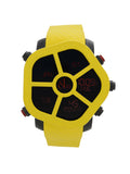 Jacob & Co. Ghost Steel Carbon Bezel Yellow Quartz Watch GH100.11...ANH4D