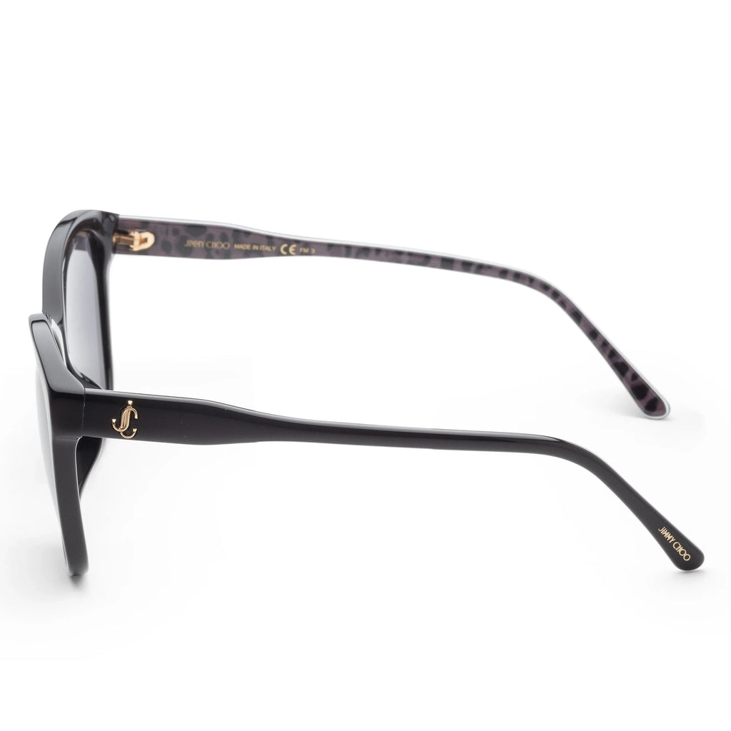 Jimmy Choo Women's -01EI- Lidie 59mm Black Grey Sunglasses