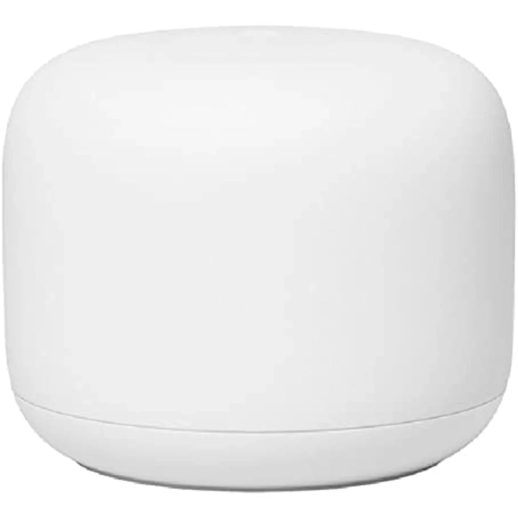 Google Nest WiFi - AC2200 (2nd Generation) Router and Add On Access Point Mesh Wi-Fi System Bundles (Router Only, Snow)