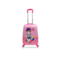 Tucci Fashion Girl Hardside Kids 18" Suitcase for Kids-Cute Lightweight Kids Luggage with Wheels