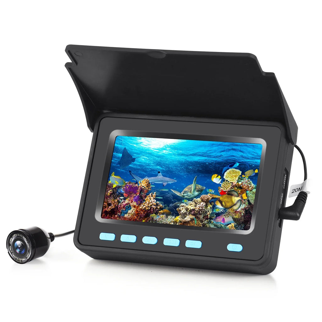 1200TVL Underwater Fishing Camera Fish Finder   8PCS   Night Vision