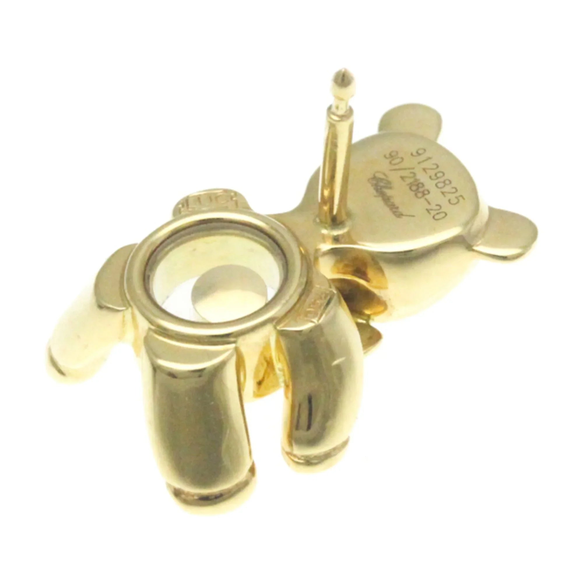 Pre-Owned Chopard Bear Brooch 90/2188-20 Yellow Gold (18K) Diamond,Ruby,Sapphire Brooch Gold (Good)