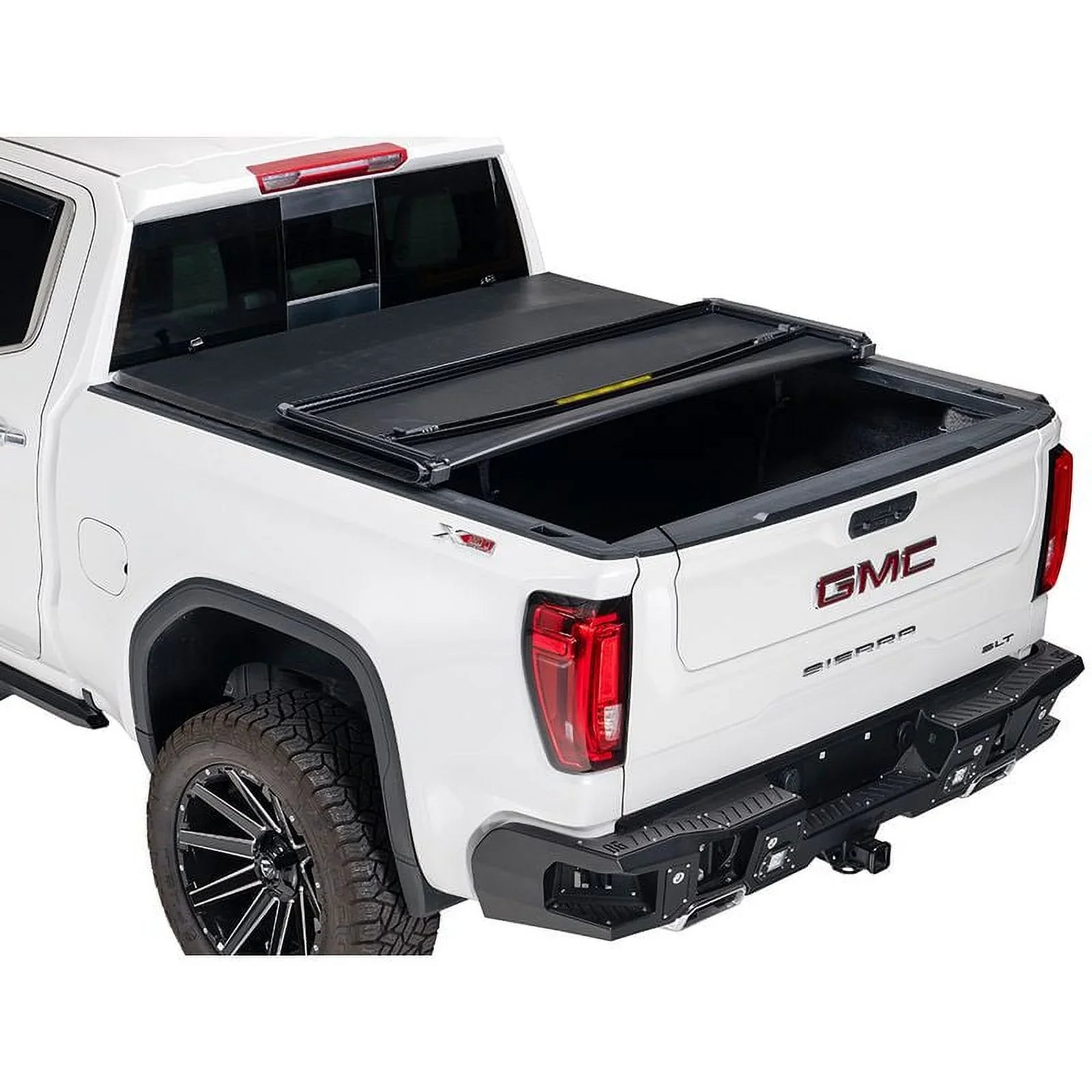 Gator by RealTruck  Tri-Fold Tonneau Cover Compatible with 2022-2024 Toyota Tundra 6'7" Bed w/ Deck Rail System