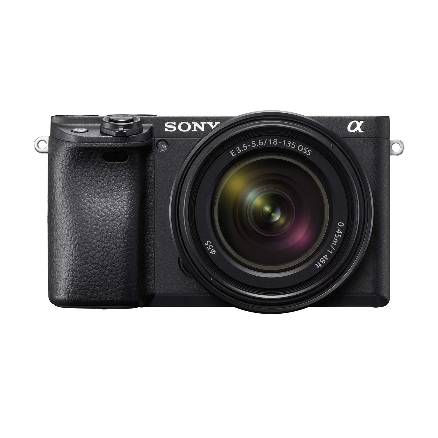Restored Sony Alpha a6400 Mirrorless Camera & 18-135mm Lens - E Mount Compatible Cameras - -6400M/B (Refurbished)
