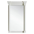 23 in. Savannah & Providence Mirror, Bright White