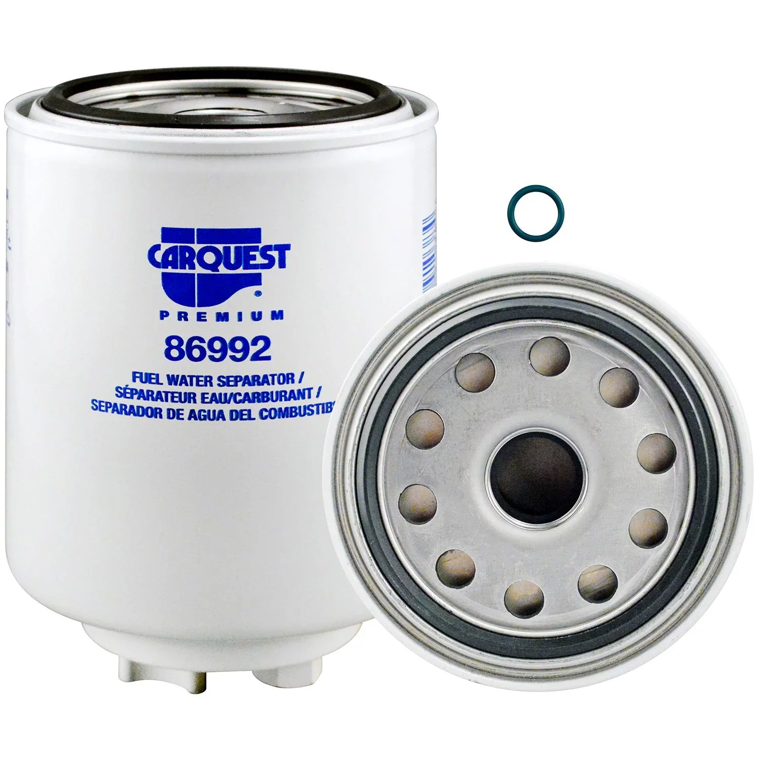 Carquest Premium Fuel/Water Separator Spin-on with Drain and Sensor Port