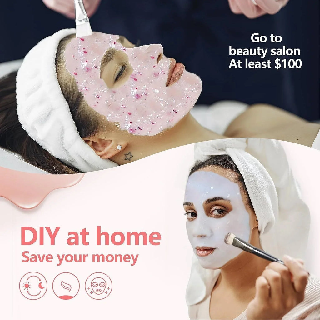 Jelly Mask Peel Off Face Masks SkinCare, Natural Gel Powder for Facial Mask, Professional hydrojelly Mask, Moisturizing & Hydrating 23 Fl Oz  Facial Skin Care Peel Off (2K )