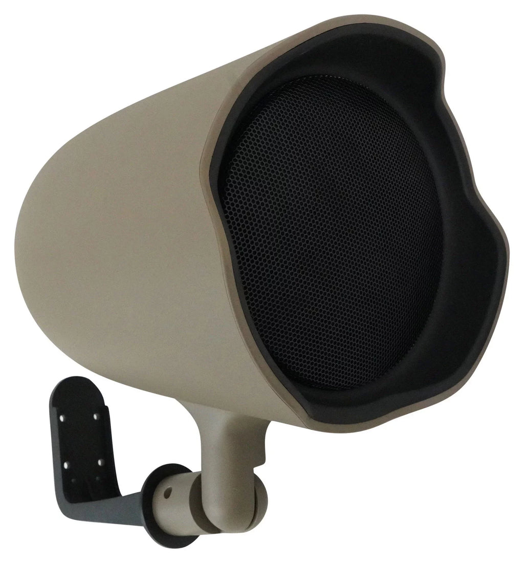 4  GSF6- 6.5" Landscape Ground Stake/Wall Mount 70v Commercial Speakers+Amp