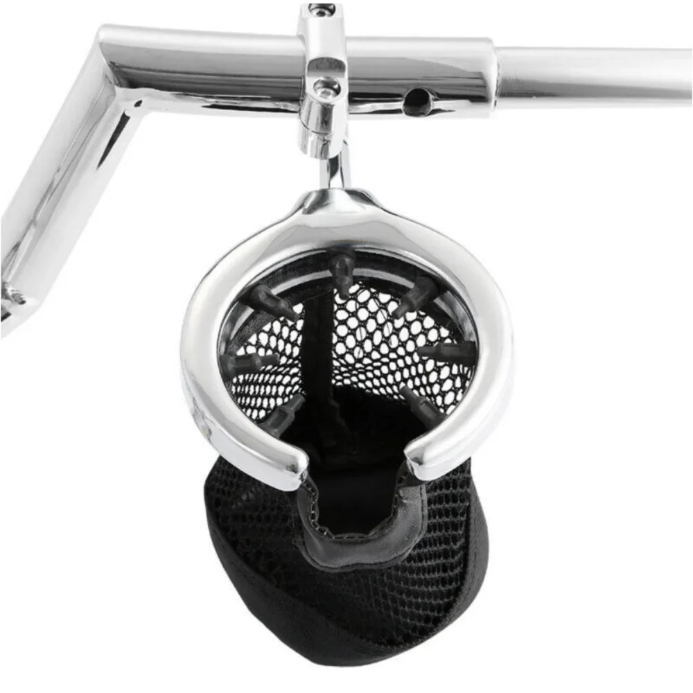 Teledu Universal Motorcycle Handlebar Cup Holder Metal Drink W/ Mesh Basket For Harley
